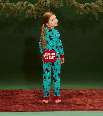 Little Blue House Kids Union Suit